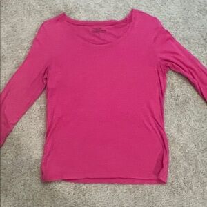 Vineyard Vines Fuchsia Long Sleeve Tee